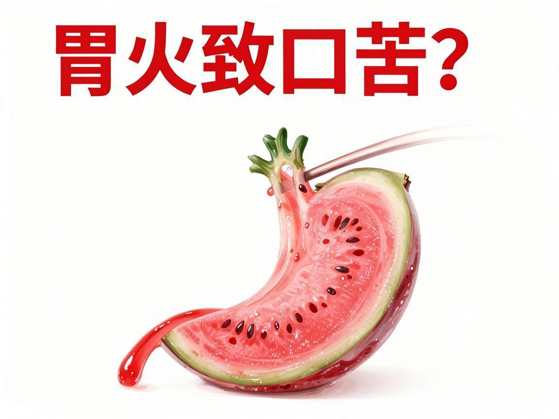 胃火旺致口臭口苦？一招调理