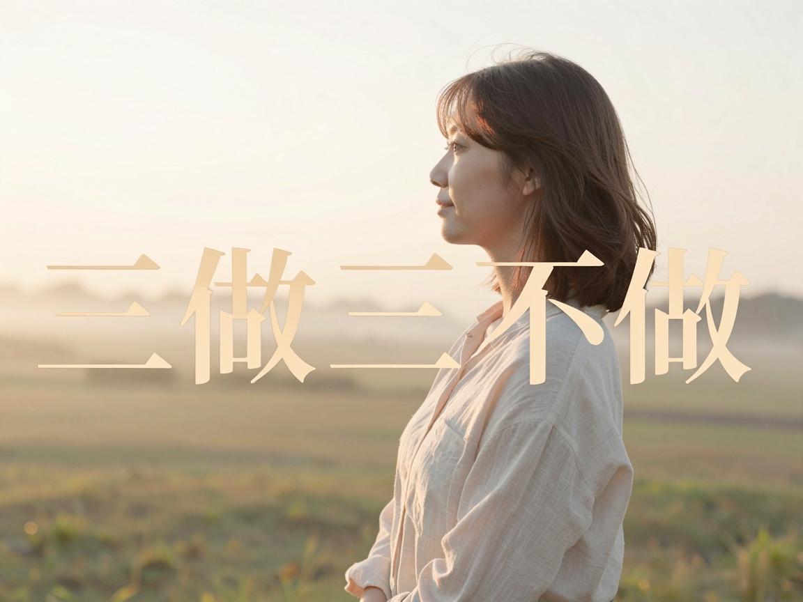 晨起护心三做三不做