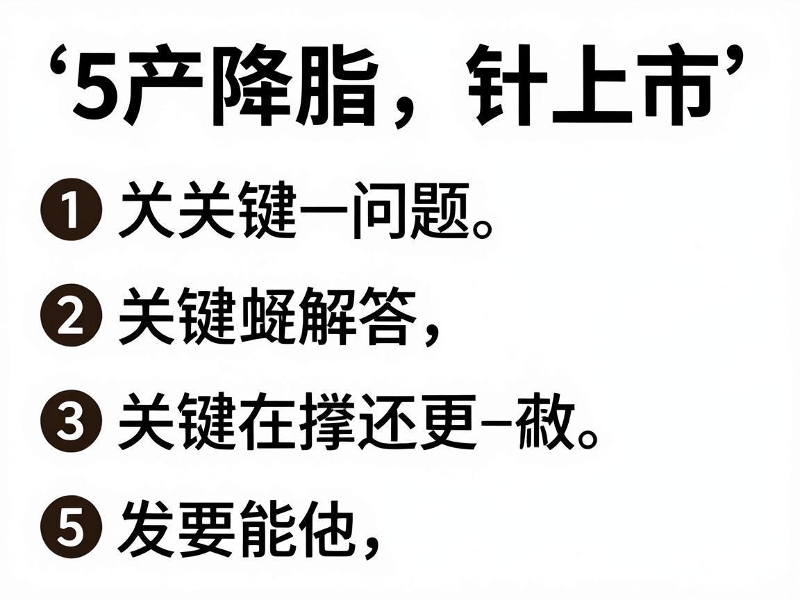 国产降脂针上市，5大关键问题解答