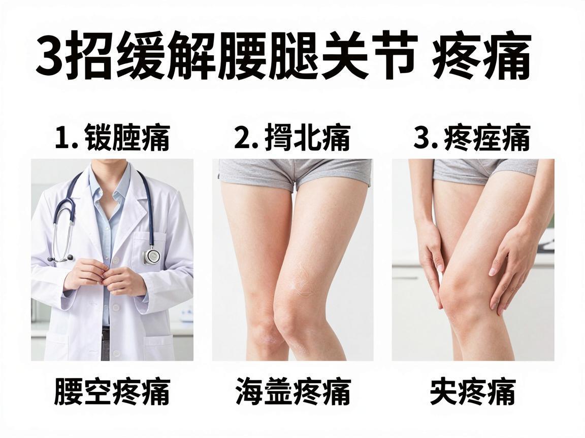 医生分享3招缓解腰腿关节疼痛