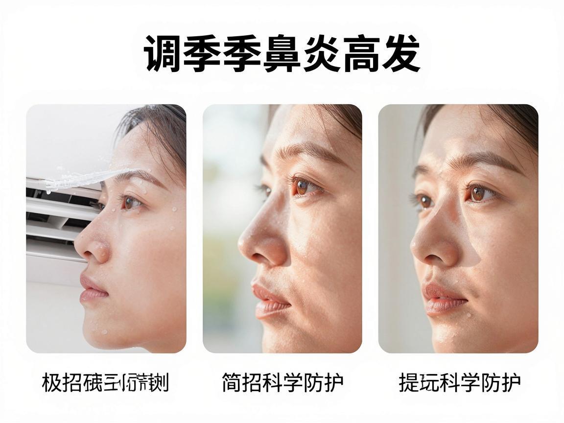 空调季鼻炎高发,三招科学防护