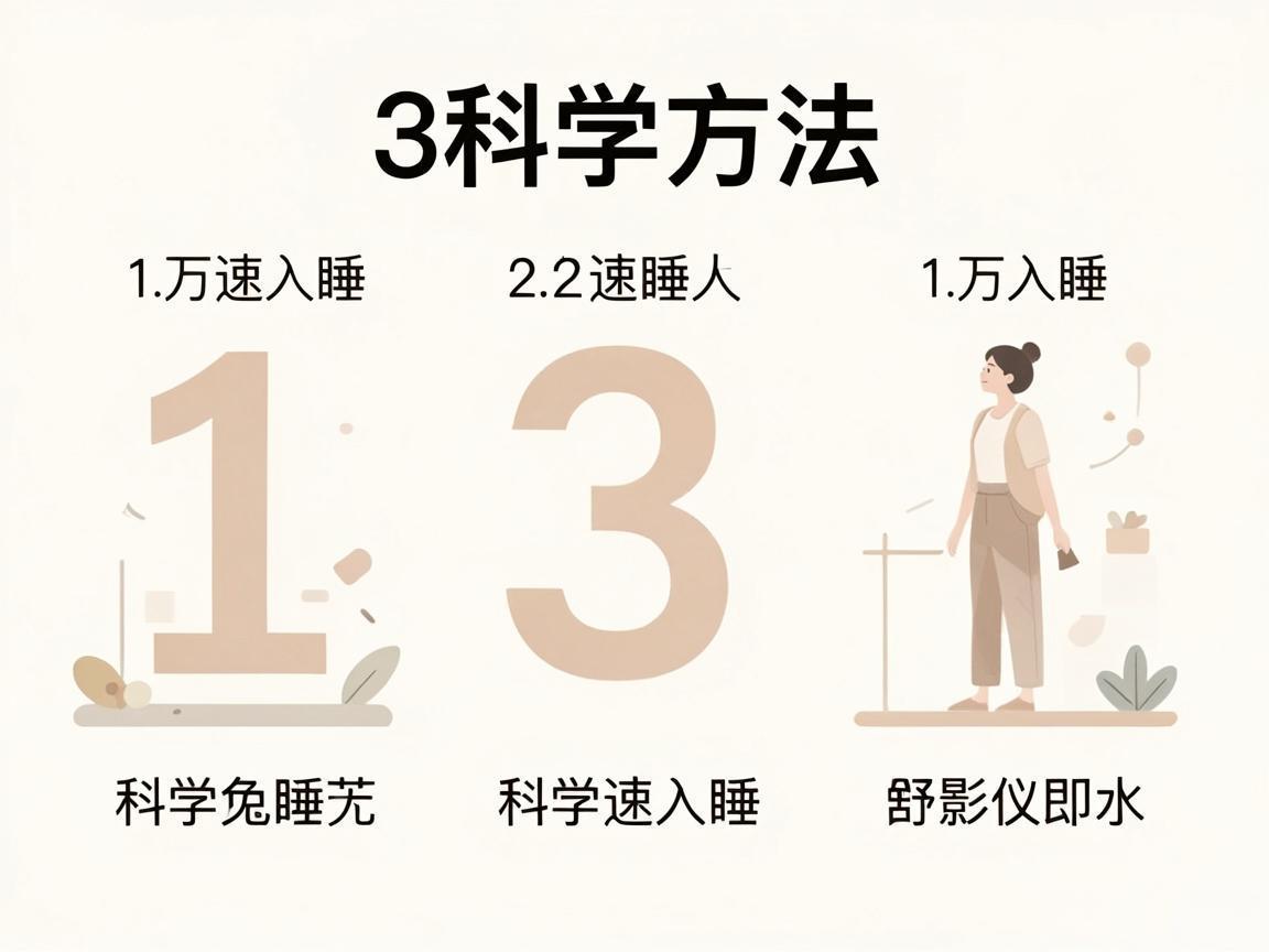 快速入睡的3个科学方法