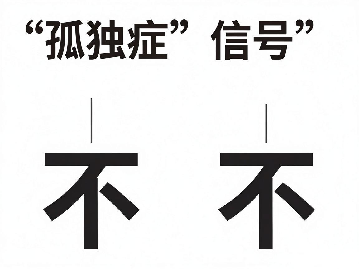 警惕儿童孤独症“四不”信号