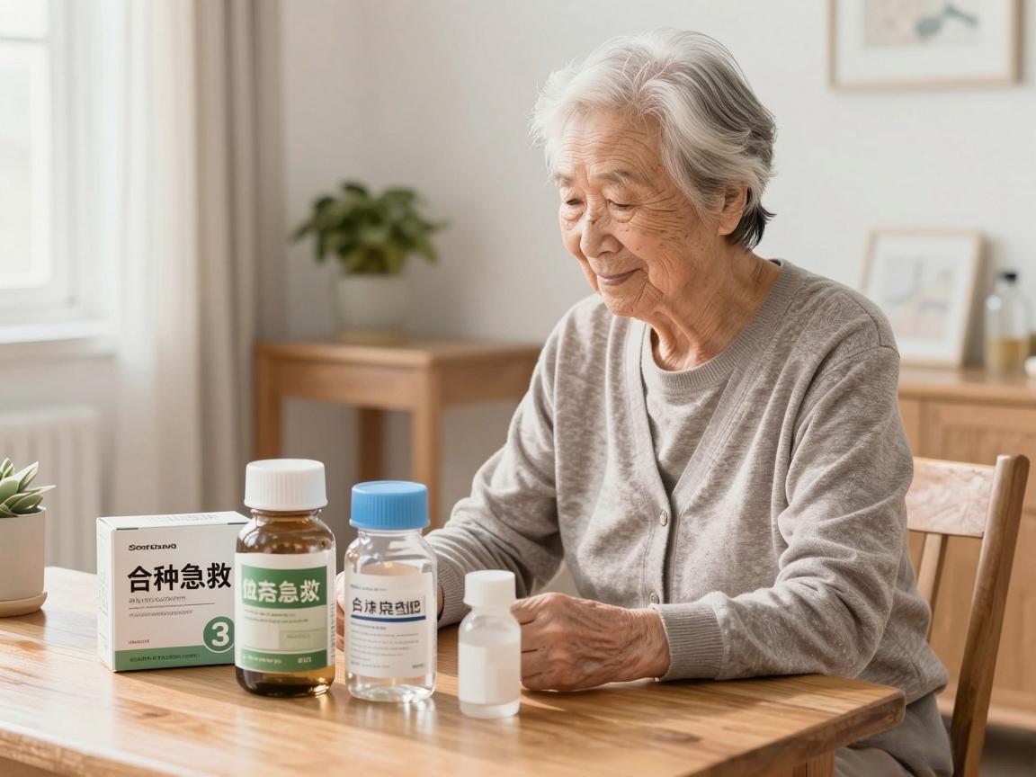 老年人家庭常备3种急救药