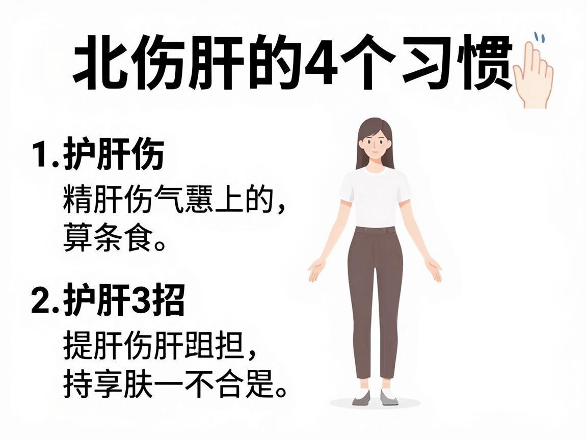 最伤肝的4个习惯及护肝3招