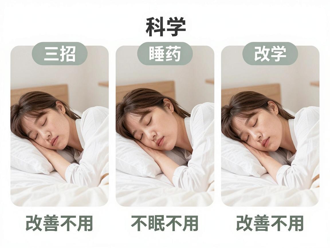 失眠不用药，三招科学改善睡眠