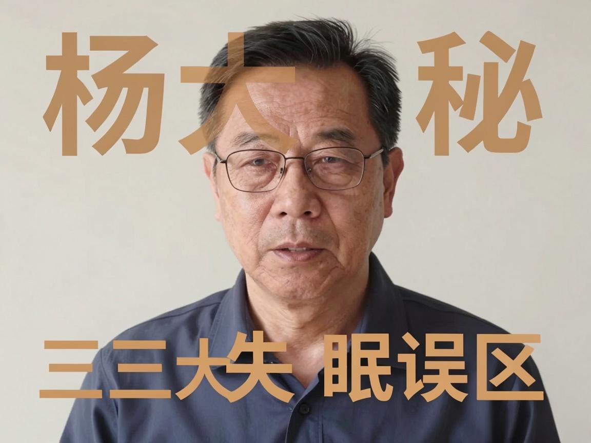揭秘三大失眠误区