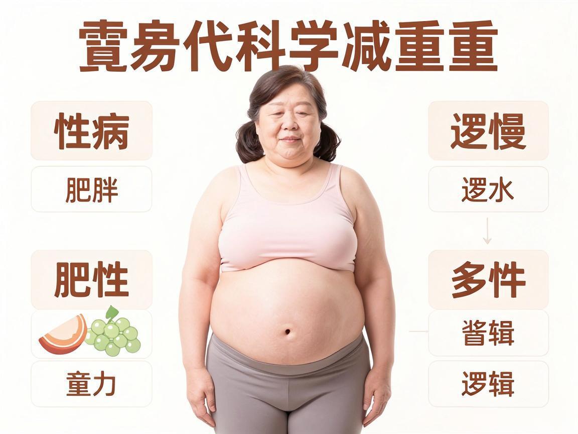 肥胖是慢性代谢病，科学减重三逻辑