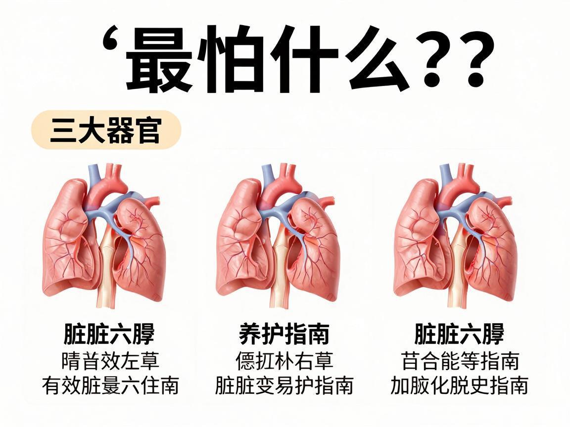五脏六腑最怕什么?三大器官养护指南