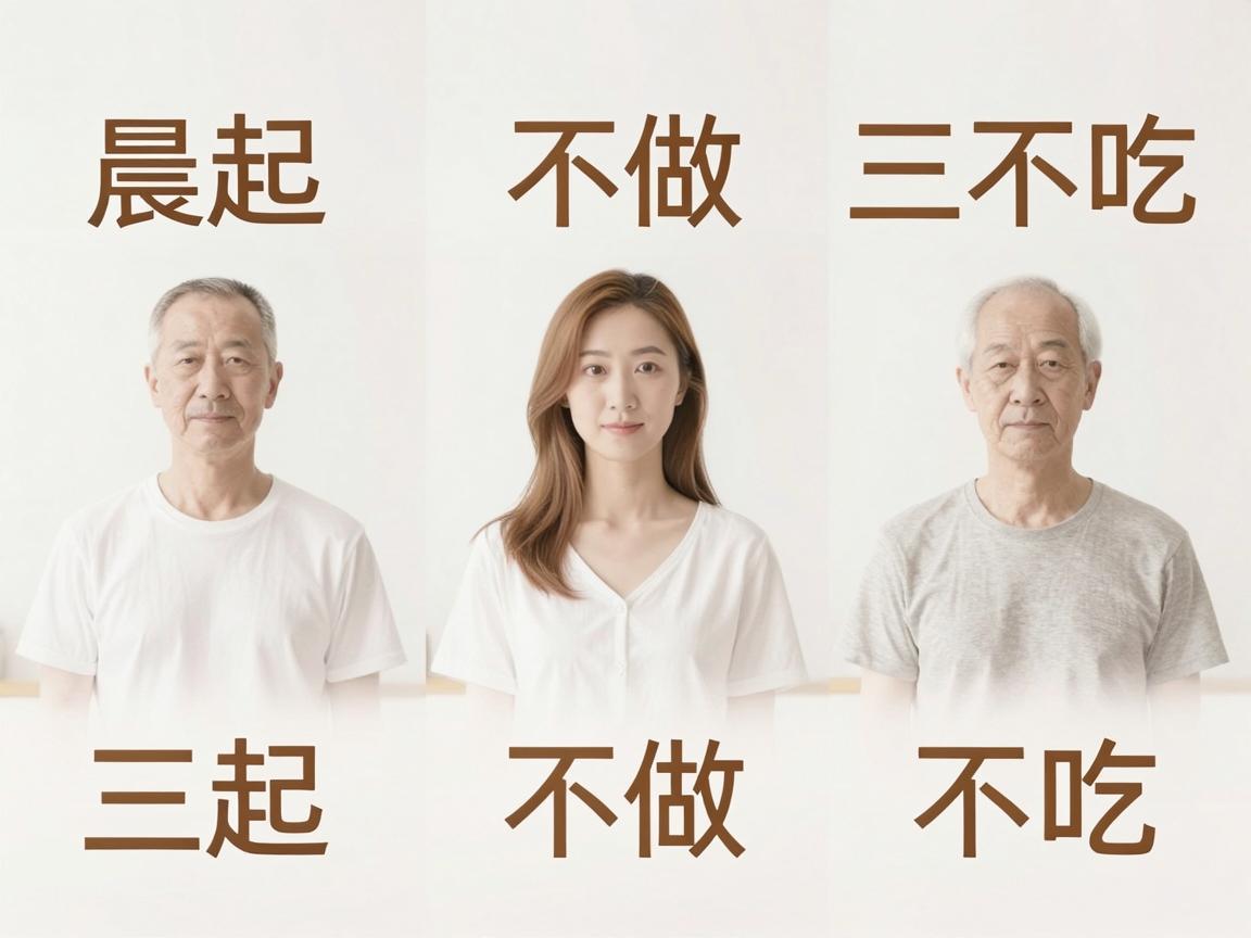高血压患者晨起三不做、三不吃