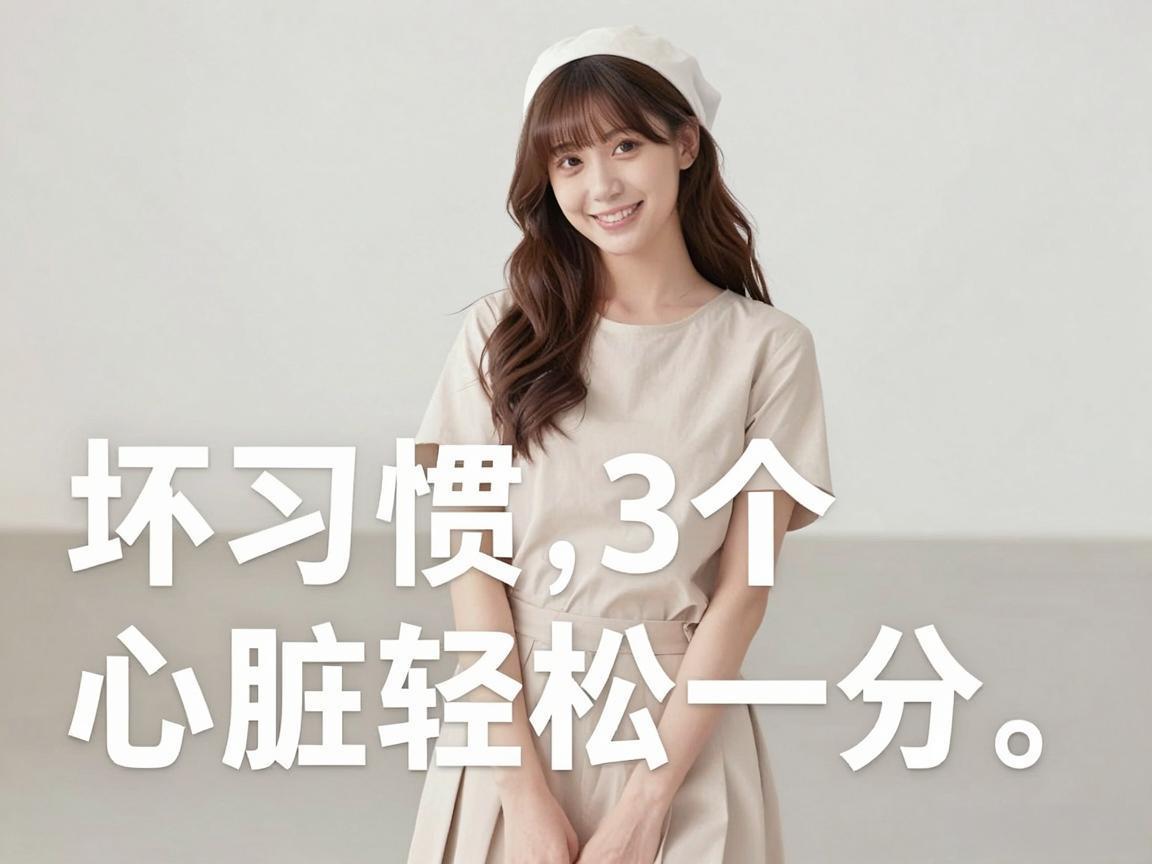 改掉3个坏习惯，心脏轻松一分