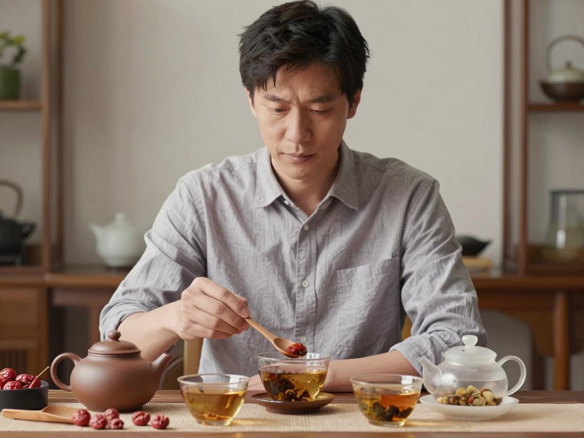 脑梗土方：山楂丹参黄芪茶