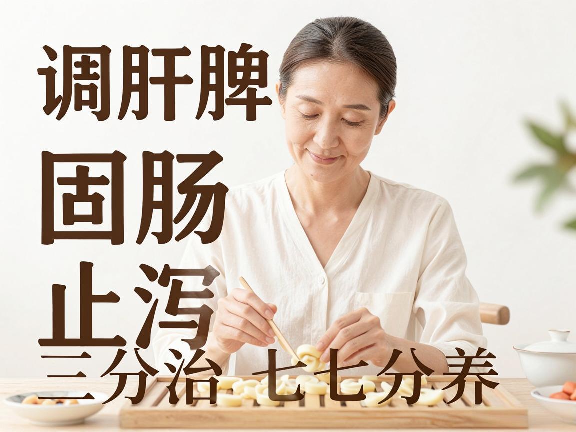 固肠止泻调肝脾,三分治七分养
