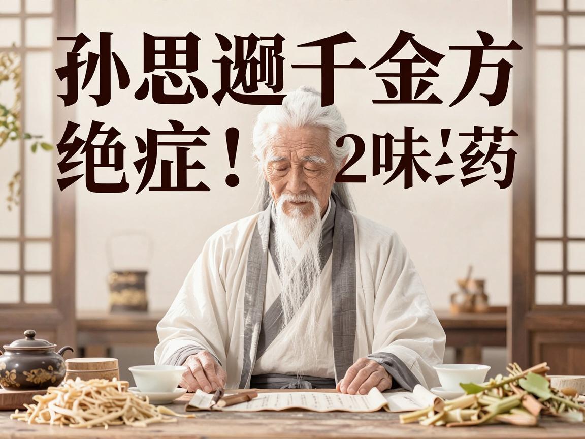 糖尿病非绝症!孙思邈千金方仅2味药